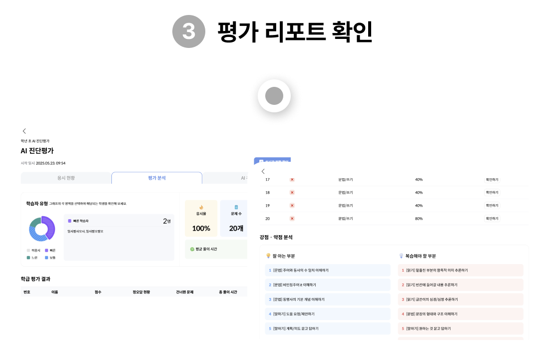 AI 평가진행