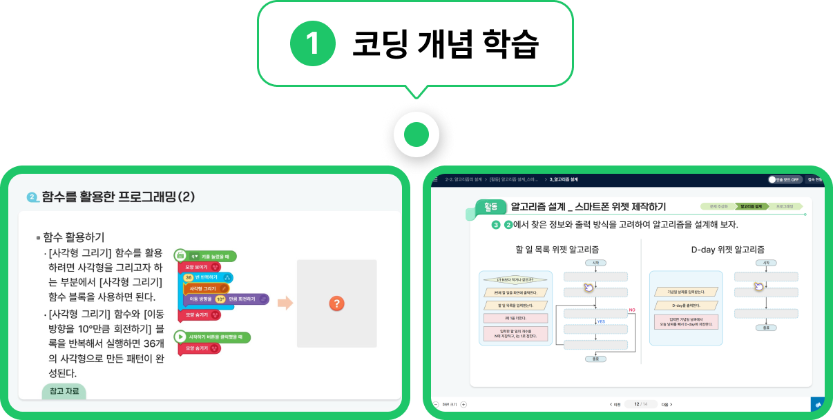 코딩 개념 학습